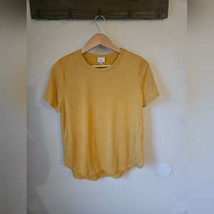 A New Day Mustard Yellow Tee